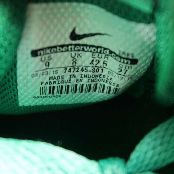 Nike Shoes Mens 9 Athletic Trainers Sneakers Archive 83.M Running Green Sport main image 12